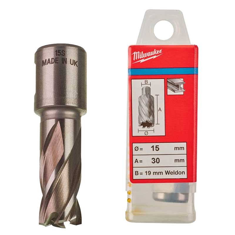 ANNUC15X30 BROCA ANULAR WELDON 15MM