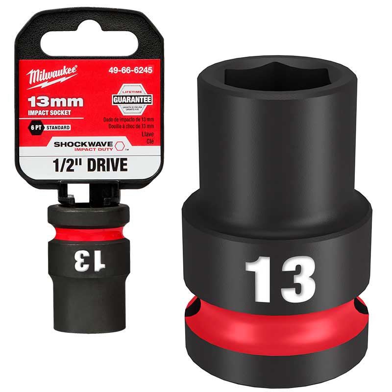 1/2 DR 13MM STD IMPACT SOCKET