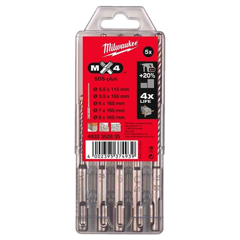 PACK X 5 MECHAS SDS 4 PLUS