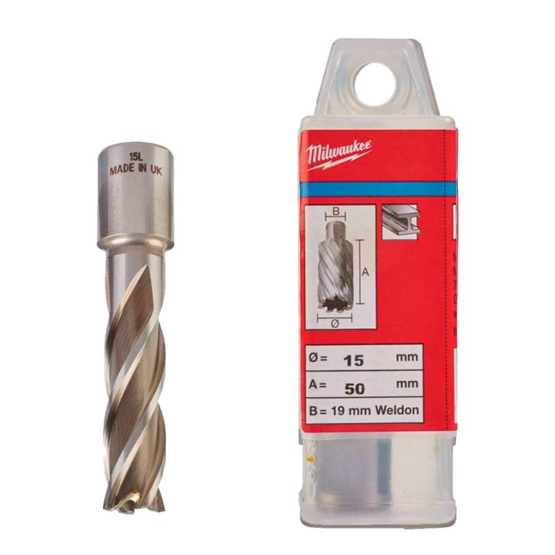 ANNUC15X50 BROCA ANULAR WELDON 15MM