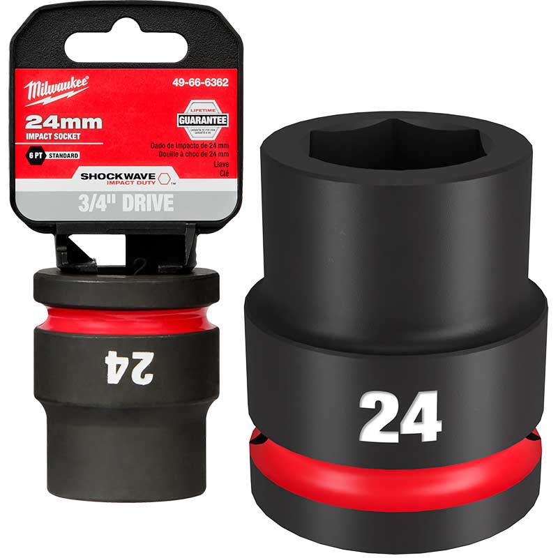 3/4 DR 24MM STD IMPACT SOCKET