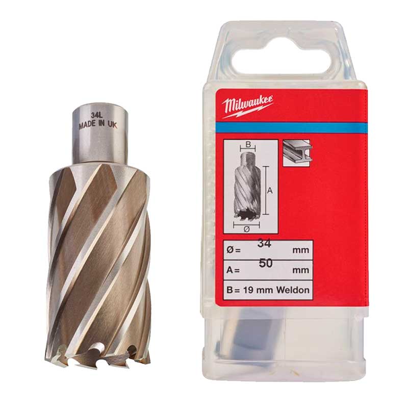 ANNUC 34X50 BROCA ANULAR WELDON 34MM
