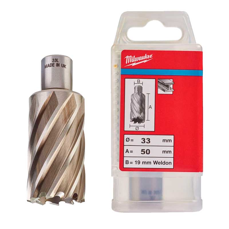 ANNUC 33X50 BROCA ANULAR WELDON 33MM