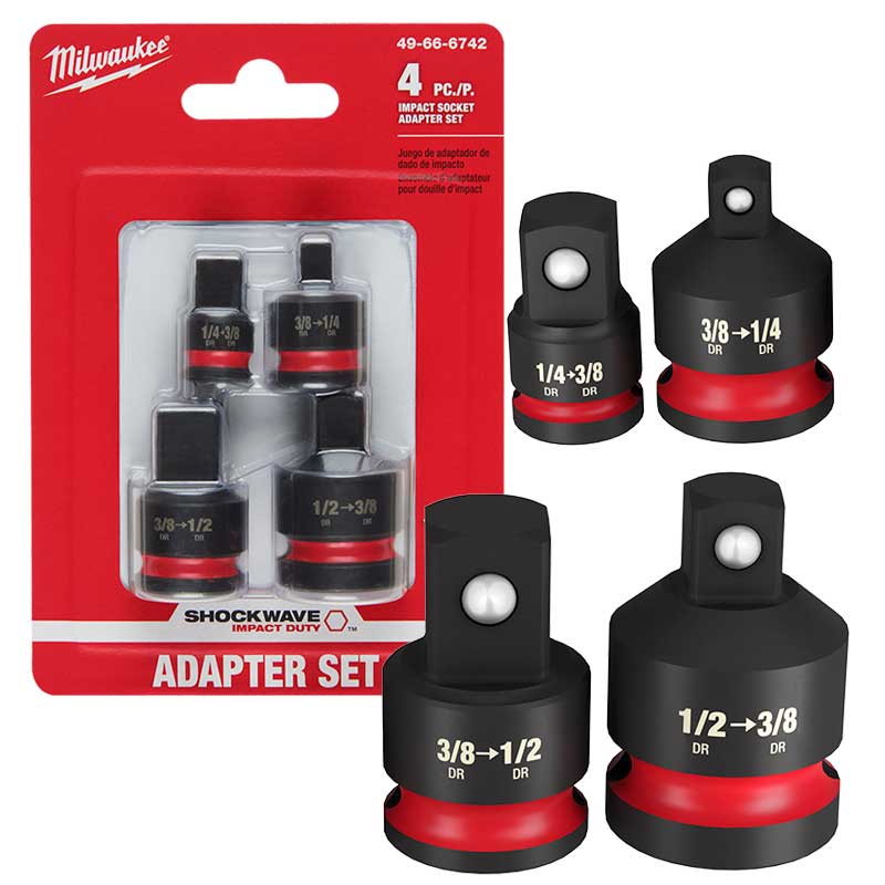 JGO ADAPTADORES IMP DE 1/4 A 1/2