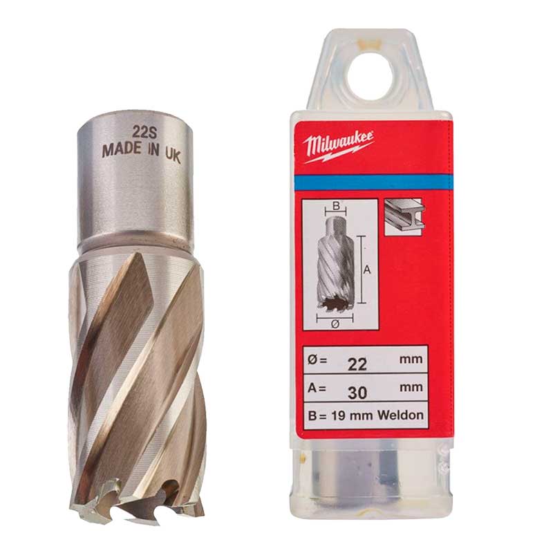 ANNUC 22X30 BROCA ANULAR WELDON 22MM
