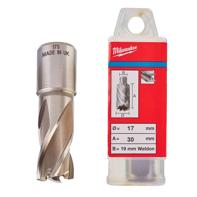 ANNUC17X30 BROCA ANULAR WELDON 17MM