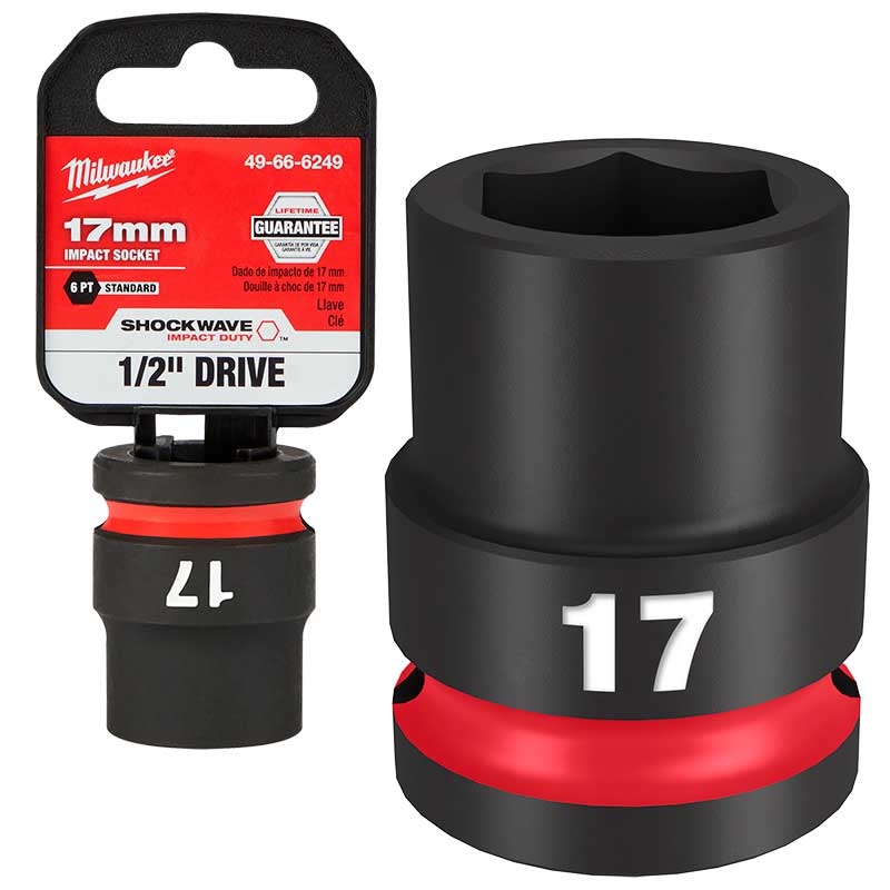 1/2 DR 17MM STD IMPACT SOCKET