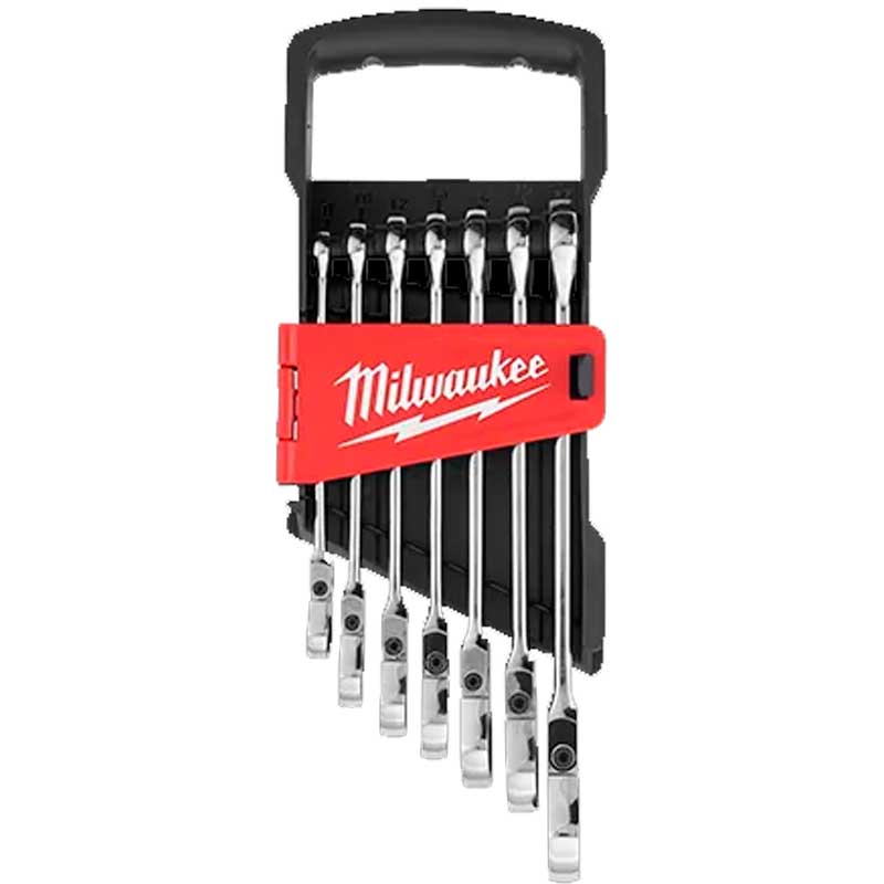 LLAVE COMBINADA DE TRINQUETE CON CABEZAL