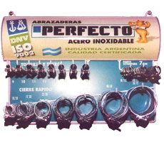 PERFECTO5.jpg Exhibidor Nº 5 Cierre Rápido Total : 202 Abrazaderas - Tamañ