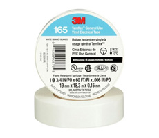 Cinta aislante temflex 165 19Mm X 18 Metros. Blanco