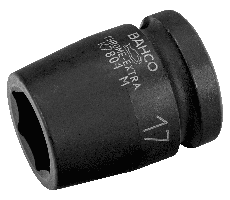 Bocallave Hexagonal impacto Corto 20mm encastre 1/2