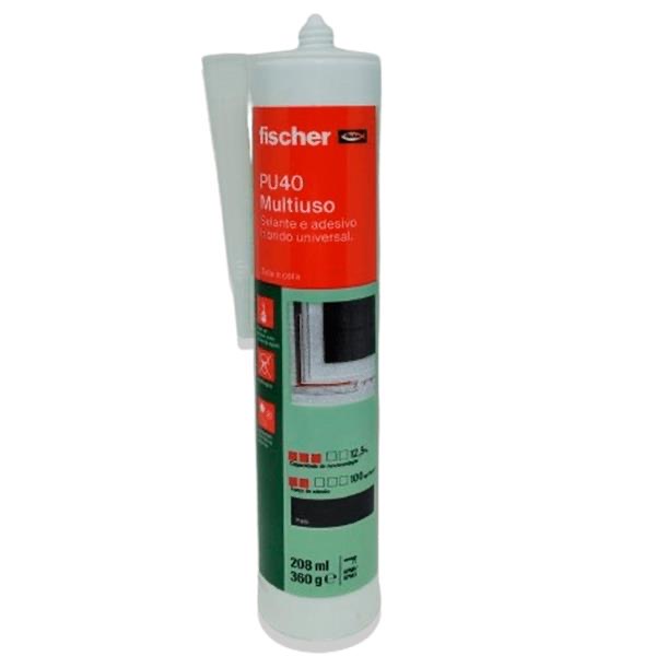 Sellador PU 40 Constr Gris 400G