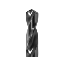 Broca acero rápido HSS versión larga 6mm largo total 139mm, profundidad de orificio 91mm, paquete x 10 unidades.