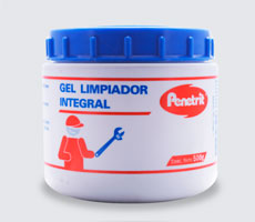 Gel limpiador integral Pote x 500 gr. Caja x 12.
