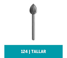Fresa alta velocidad cónica 7.9 mm