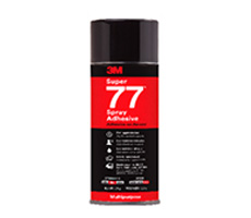 Adhesivo en aerosol 3M™ super 77™ uso general 467g. Transparente