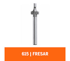 Fresa HSS Redondear Esquinas 3/8“ (9 5mm) - Boq 1/8”