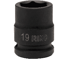 Tubo de impacto hexagonal encastre de 1/2" - 17mm largo 38mm