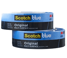 Cinta de enmascarar azul 18 Mm X 55Mts. Caja X 32 unidades