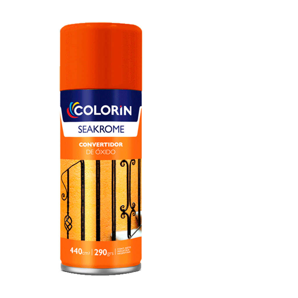 Seakrome aerosol convertidor de oxido naranja x 440cc