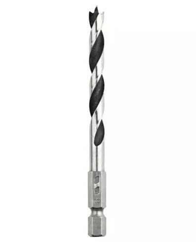 Mecha En Espiral Para Madera Con Insercion Hexagonal 1/4 40Mm*3Mm