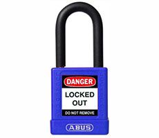 Candado Abus 76/40KD Dieléctrico Loto Azul 40mm