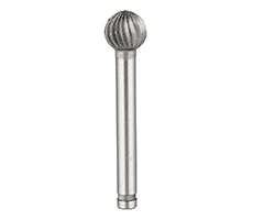 Fresa esférica Hss 12x12 mm (6mm). Para uso en taladro