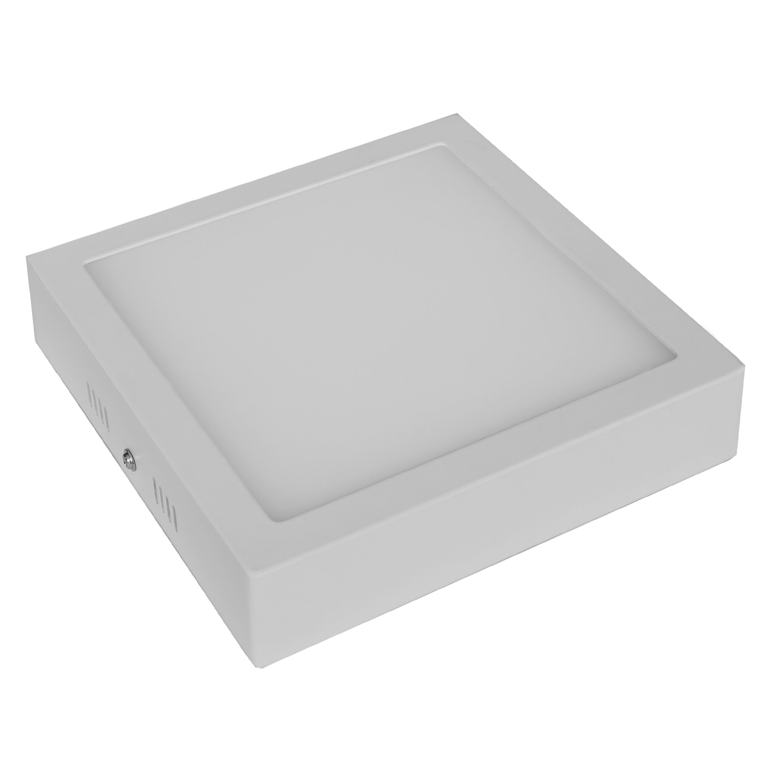 Plafon aplicar cuadrado 12w cálido 720lm 165x28mm IP20