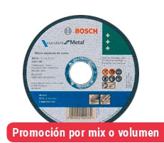 Disco de corte - 115 x 1 mm - ECO para metal + inox - Recto