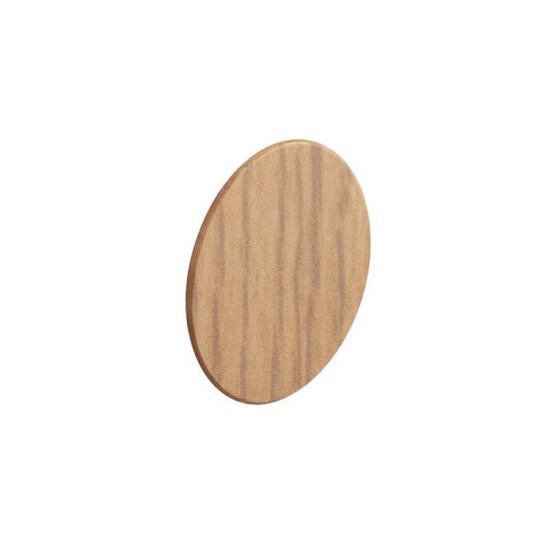 Tapa Plastica Autoadhesiva Ø14Mm Roble - Blister x 52 unidades