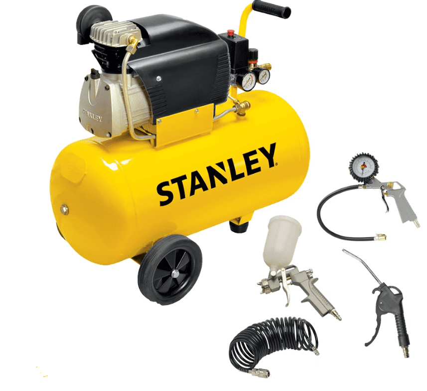 Compresor Stanley D211/8/50L +Kit 4Acc