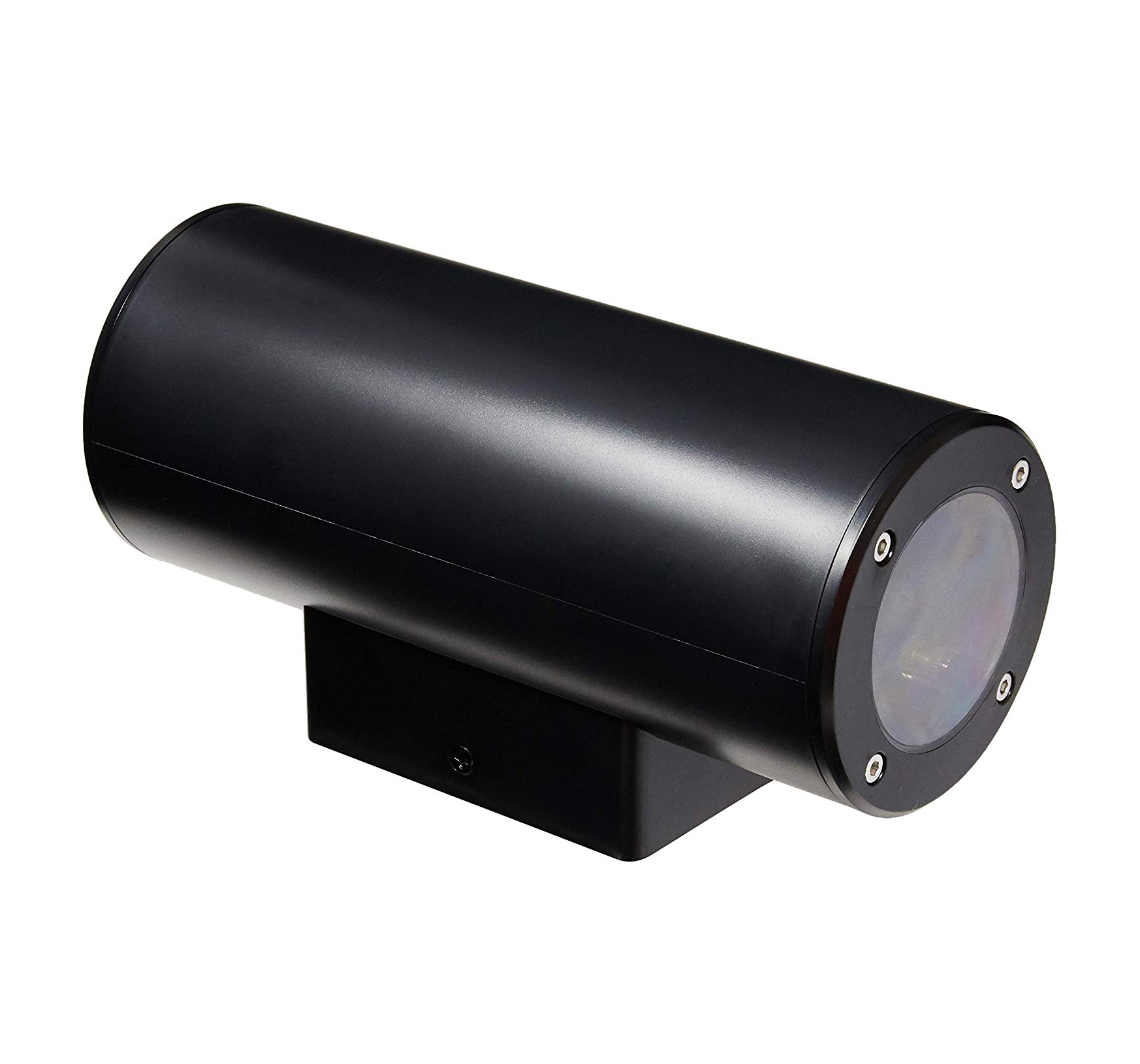 Luminaria Dual Cylinder Black para 2 lámparas GU10 dicróicas. IP:54,