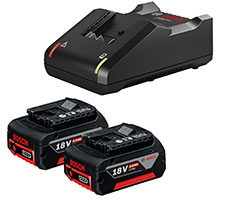 Starter Kit GAL 18V-40 2 Baterías de 4,0 Ah + 1 Cargador GAL 18V-40(4A)