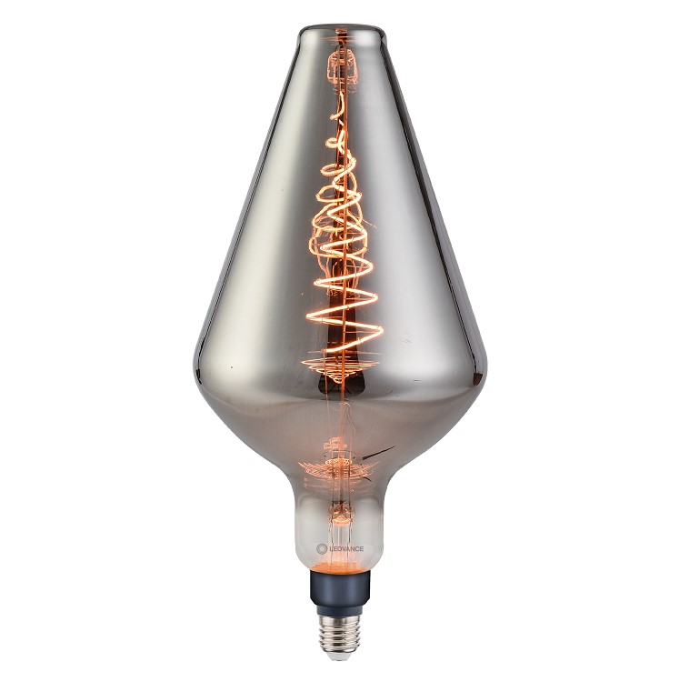 Led Fil Vase Spiral Black 5W Cálida 90lm E27