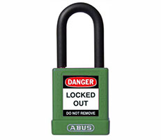 Candado Abus 76/40KD Dieléctrico Loto Verde 40mm