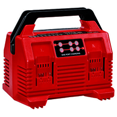 Cargador cuádruple Power X-Change / 18 V -4 Ah