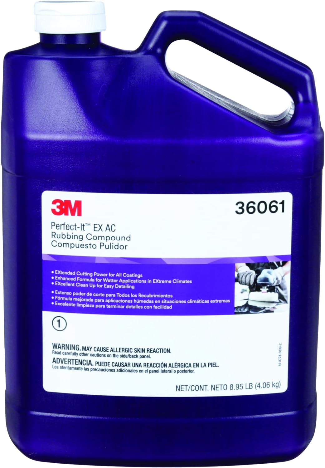 Compuesto pulidor 3M™ Perfect-It™, 36061, 3,78 lts