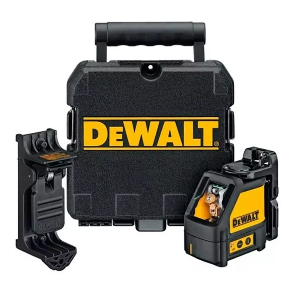 Láser autonivelable - clase II - alcance 15 mts - 2 líneas cruz / vertical - maletín