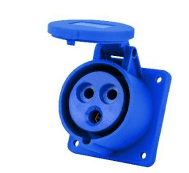 Toma De Embutir Triton 2P+T 32A 200/250Vca 6H Ip44