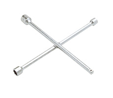Llave cruz para cubiertas - 17/19/21mm y bocallave 1/2"
