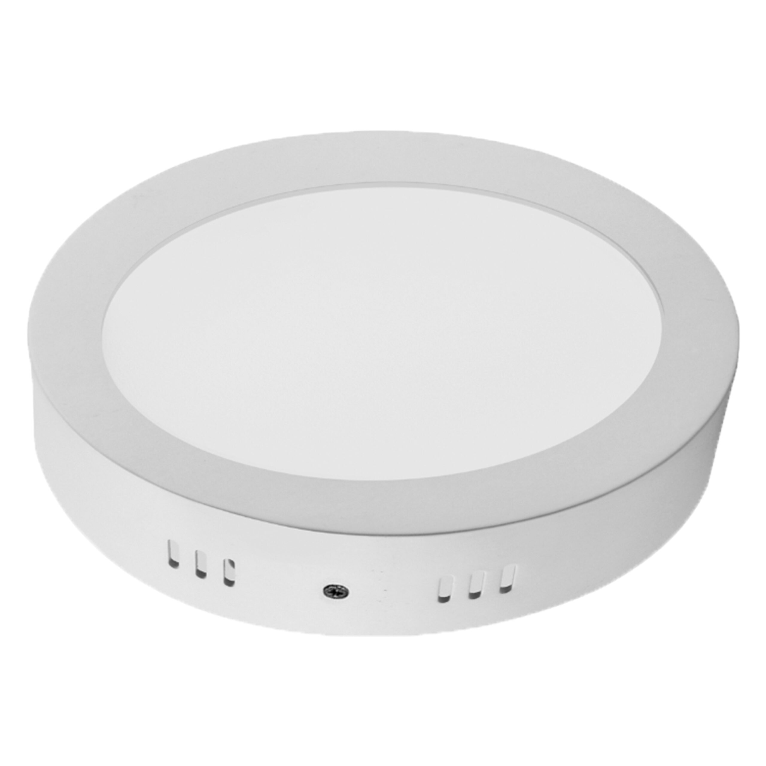 Plafon aplicar redondo 24w cálido 1680lm Ø285x28mm IP20
