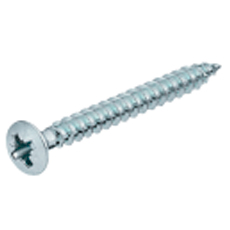 Tornillo Hospa PZ2 Cabeza de gota de sebo acero niquelado 3,5x15mm caja x 1000