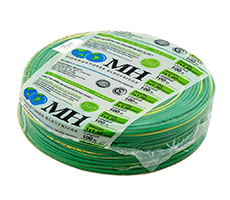 Cable Unipolar 1 X 10 Verde Amarillo Rollo X 100M