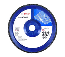 Disco Flap Recto - Base Plástica - 115mm - Gr 40 - Expert for metal